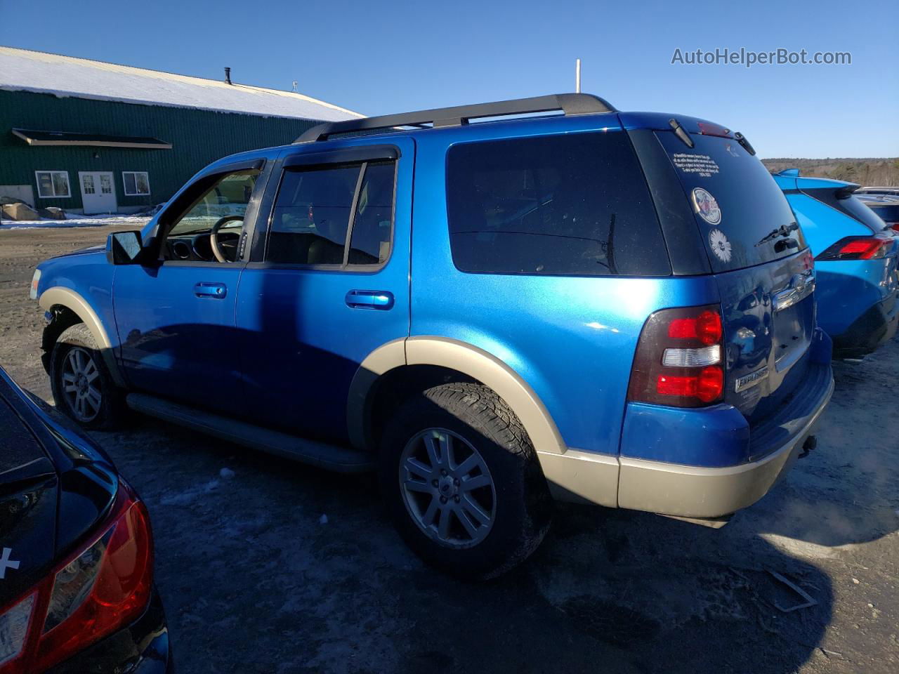 2010 Ford Explorer Eddie Bauer Blue vin: 1FMEU7EEXAUA67220