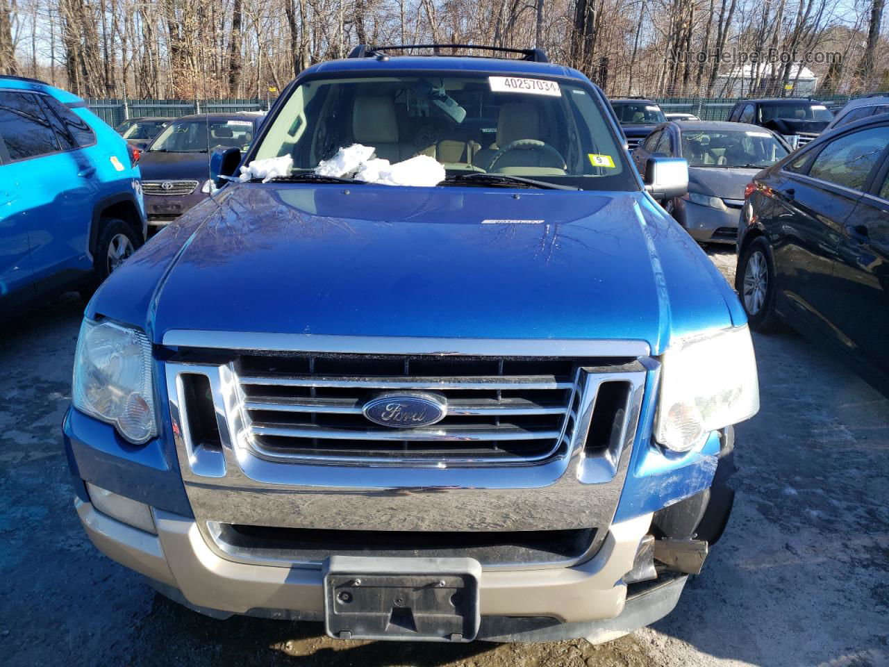 2010 Ford Explorer Eddie Bauer Синий vin: 1FMEU7EEXAUA67220