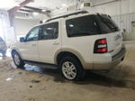 2010 Ford Explorer Eddie Bauer White vin: 1FMEU7EEXAUA67234