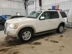 2010 Ford Explorer Eddie Bauer White vin: 1FMEU7EEXAUA67234