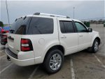 2010 Ford Explorer Limited White vin: 1FMEU7F84AUA95877