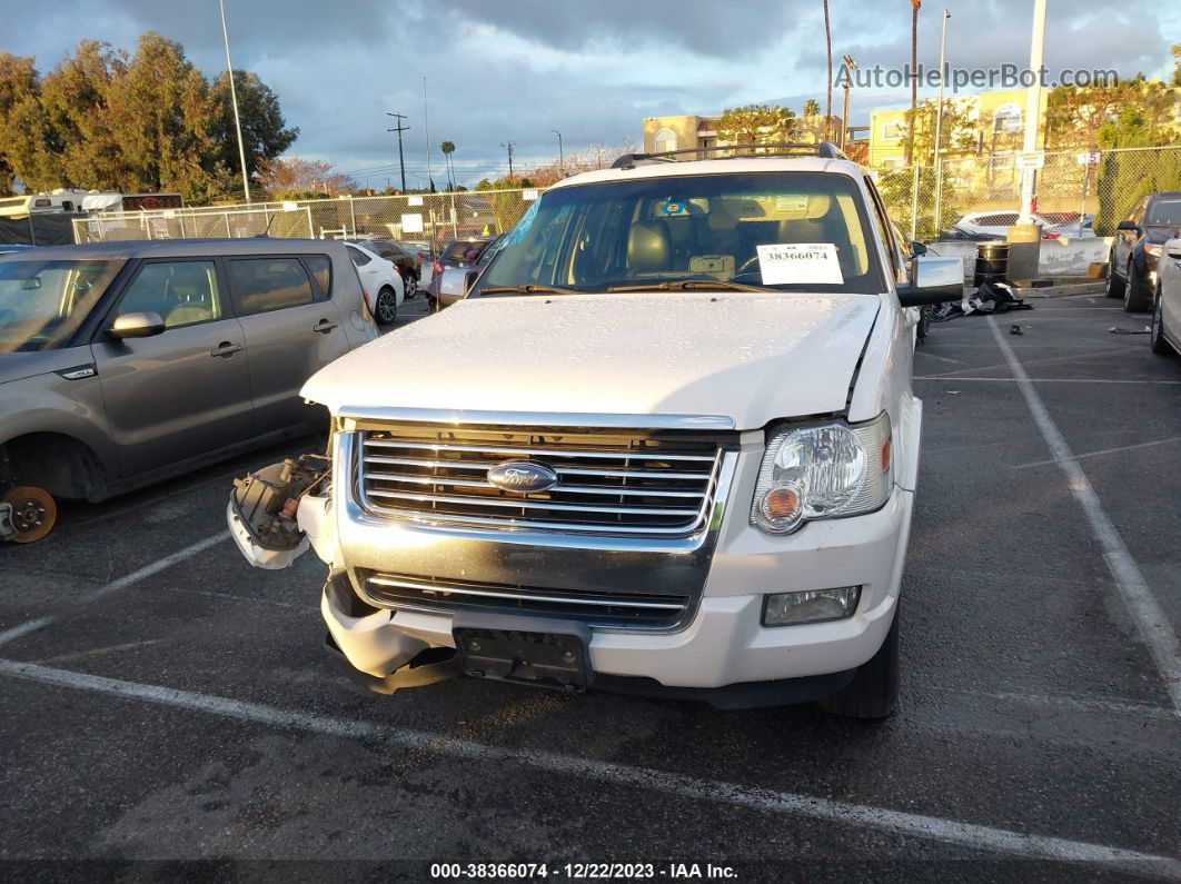 2010 Ford Explorer Limited White vin: 1FMEU7FE3AUB03103