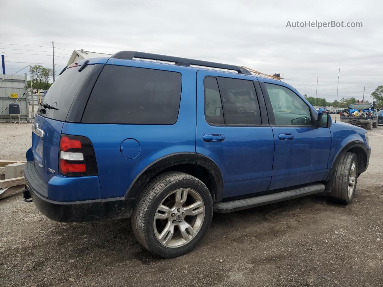 2010 Ford Explorer Xlt Blue vin: 1FMEU8DEXAUA19854