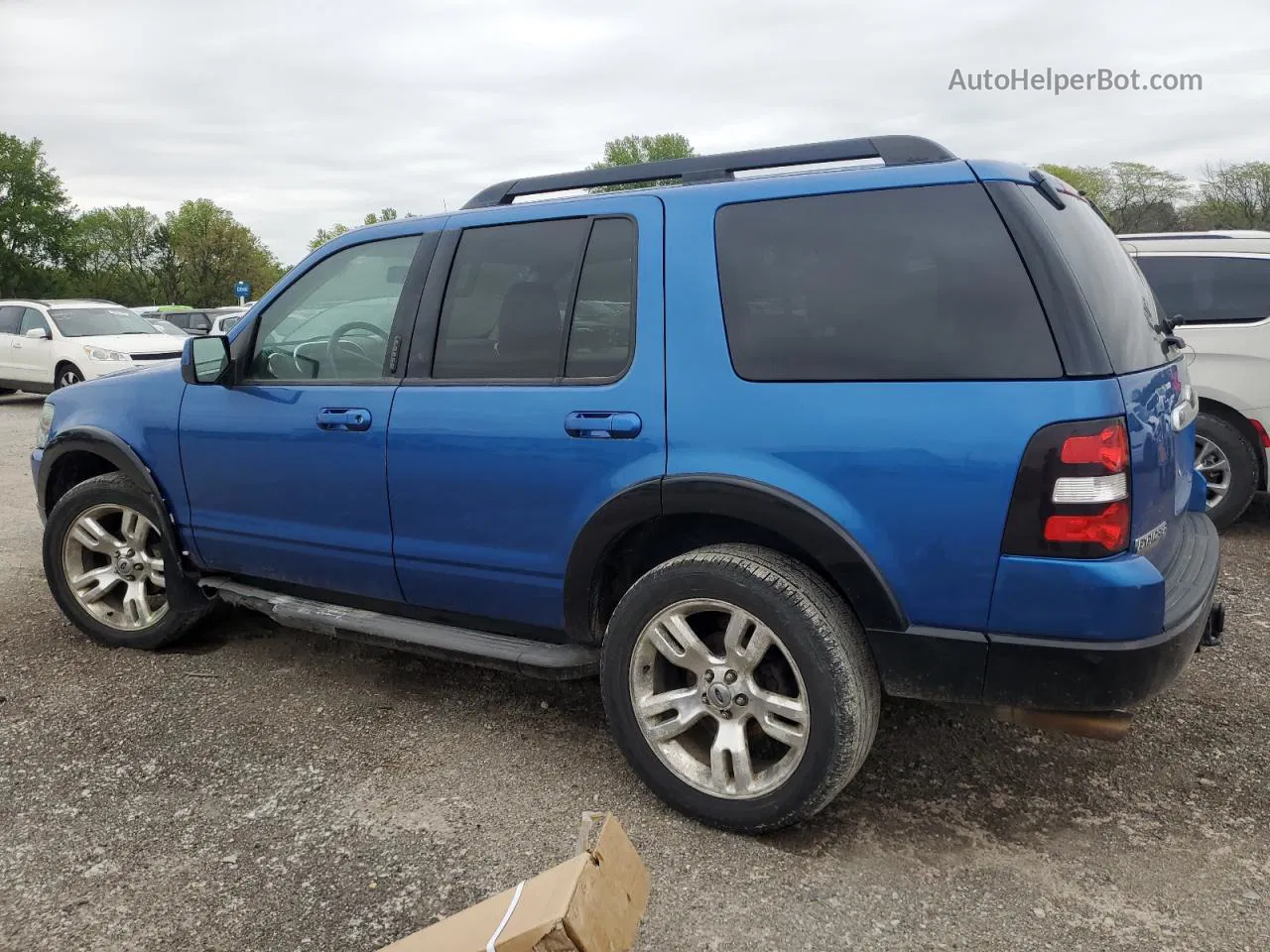 2010 Ford Explorer Xlt Blue vin: 1FMEU8DEXAUA19854