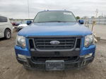 2010 Ford Explorer Xlt Blue vin: 1FMEU8DEXAUA19854