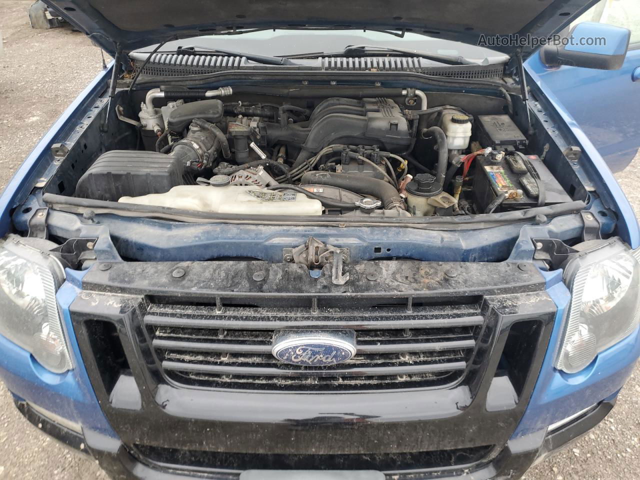 2010 Ford Explorer Xlt Blue vin: 1FMEU8DEXAUA19854