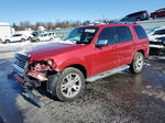 2010 Ford Explorer Limited Red vin: 1FMEU8F82AUA63984