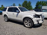 2010 Ford Explorer Limited White vin: 1FMEU8FE4AUA66634