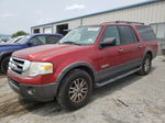 2007 Ford Expedition El Xlt Красный vin: 1FMFK15517LA54409