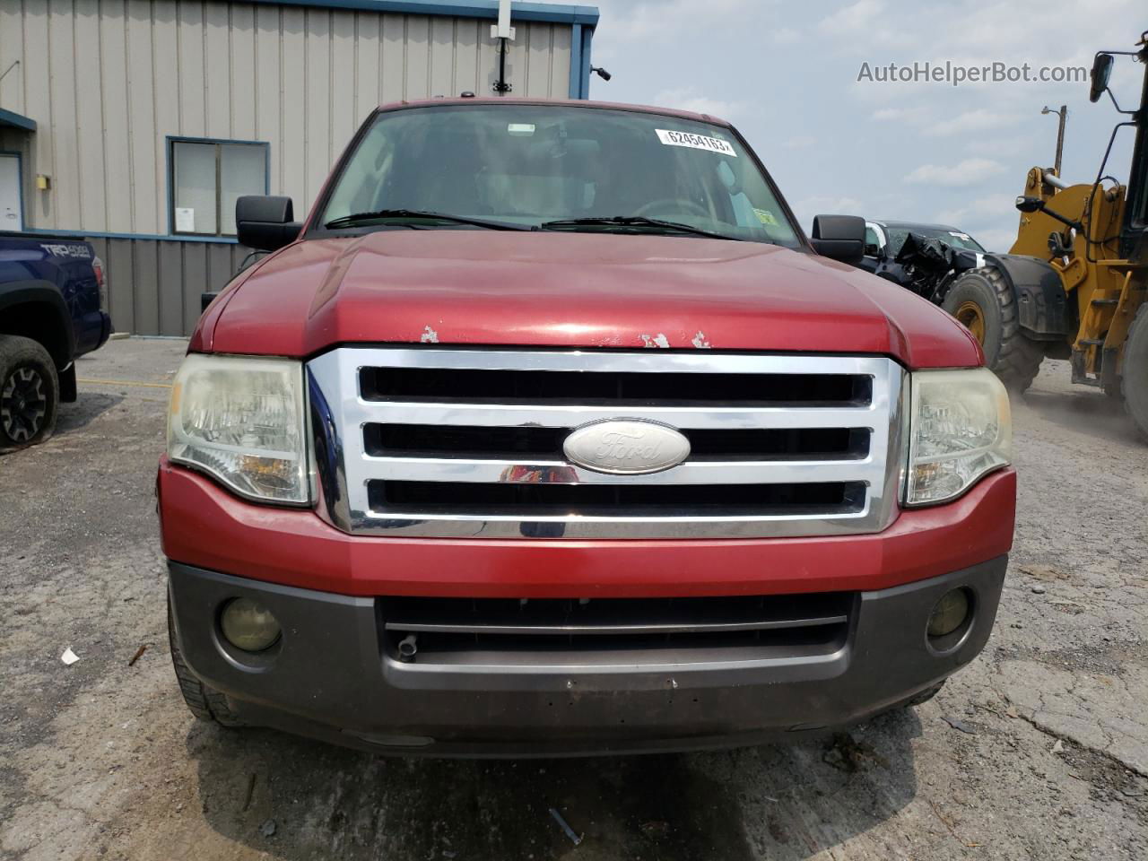 2007 Ford Expedition El Xlt Красный vin: 1FMFK15517LA54409