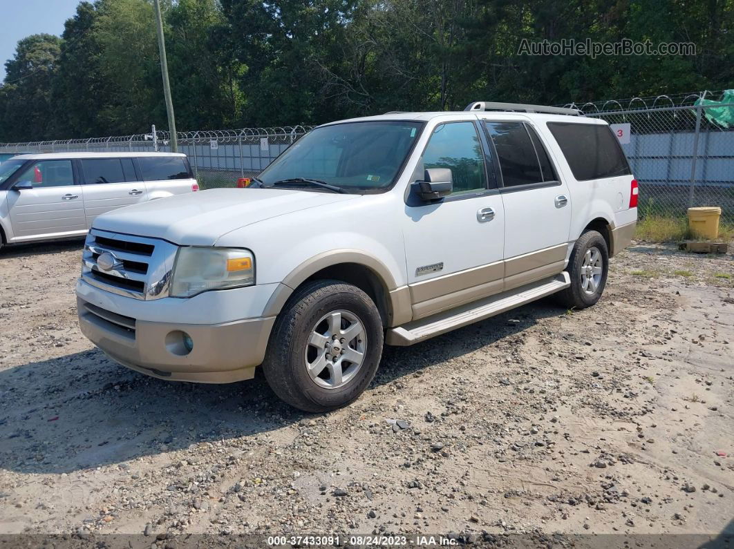 2007 Ford Expedition El Xlt Белый vin: 1FMFK15517LA78967