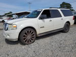 2008 Ford Expedition El Xlt White vin: 1FMFK15518LA05325