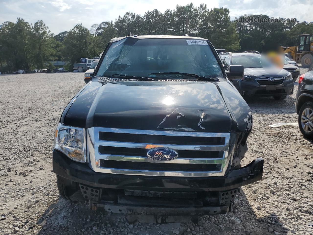 2008 Ford Expedition El Xlt Black vin: 1FMFK15518LA84446