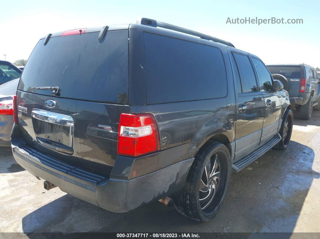 2007 Ford Expedition El Xlt Gray vin: 1FMFK15527LA09365