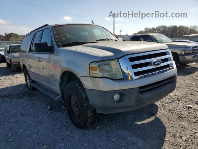 2007 Ford Expedition El Xlt Silver vin: 1FMFK15547LA82575