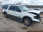 2007 Ford Expedition El Xlt White vin: 1FMFK15567LA49223