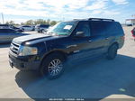 2007 Ford Expedition El Xlt Black vin: 1FMFK15587LA00315