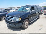 2007 Ford Expedition El Xlt Black vin: 1FMFK15587LA17406