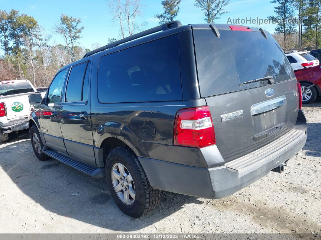 2007 Ford Expedition El Xlt Gray vin: 1FMFK15597LA09122