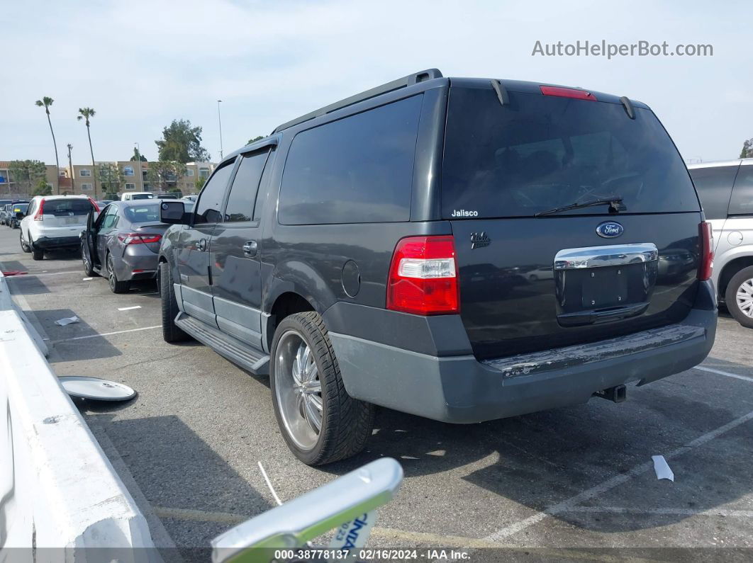 2007 Ford Expedition El Xlt Gray vin: 1FMFK15597LA09928