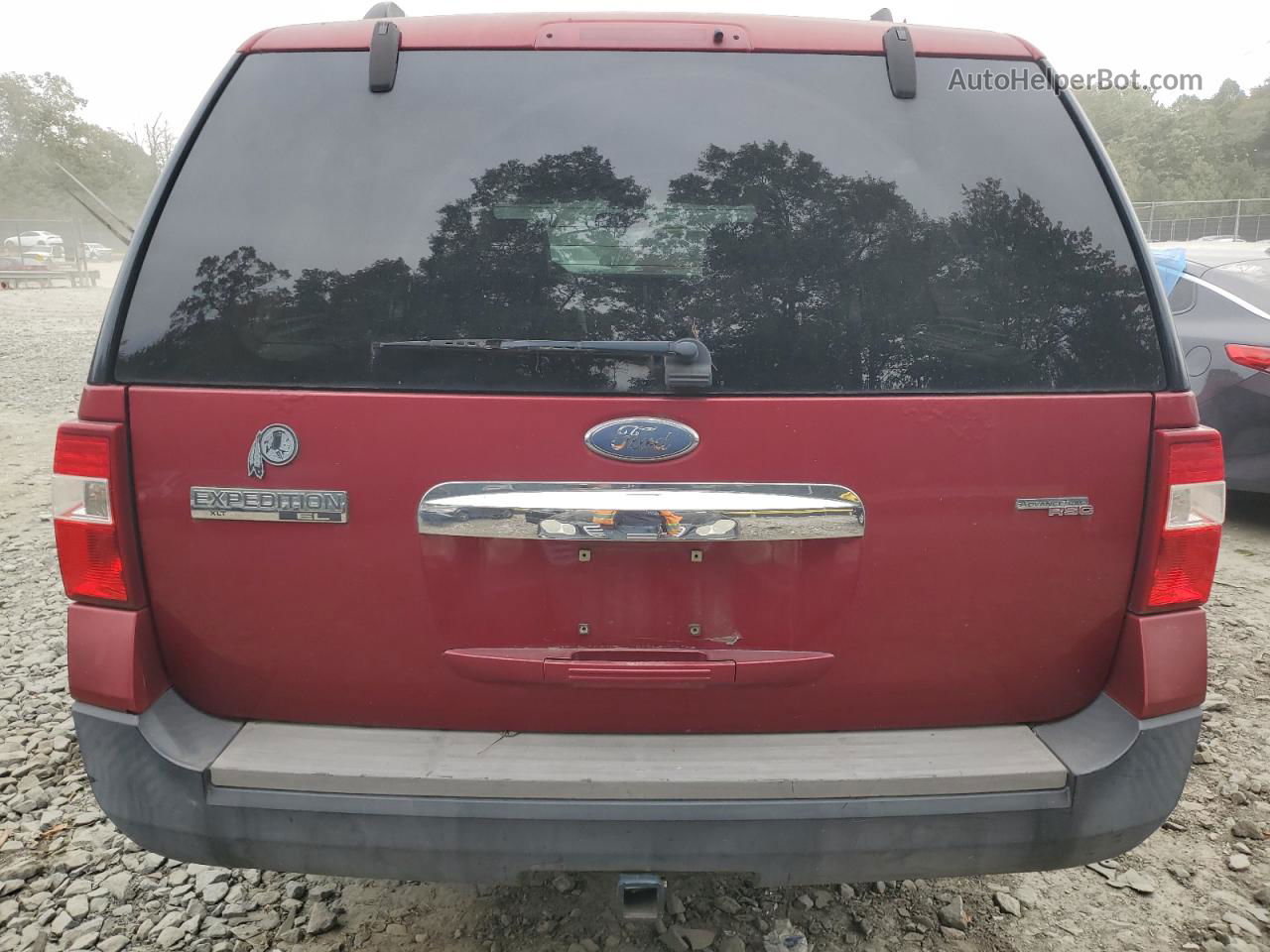 2007 Ford Expedition El Xlt Red vin: 1FMFK16507LA16846
