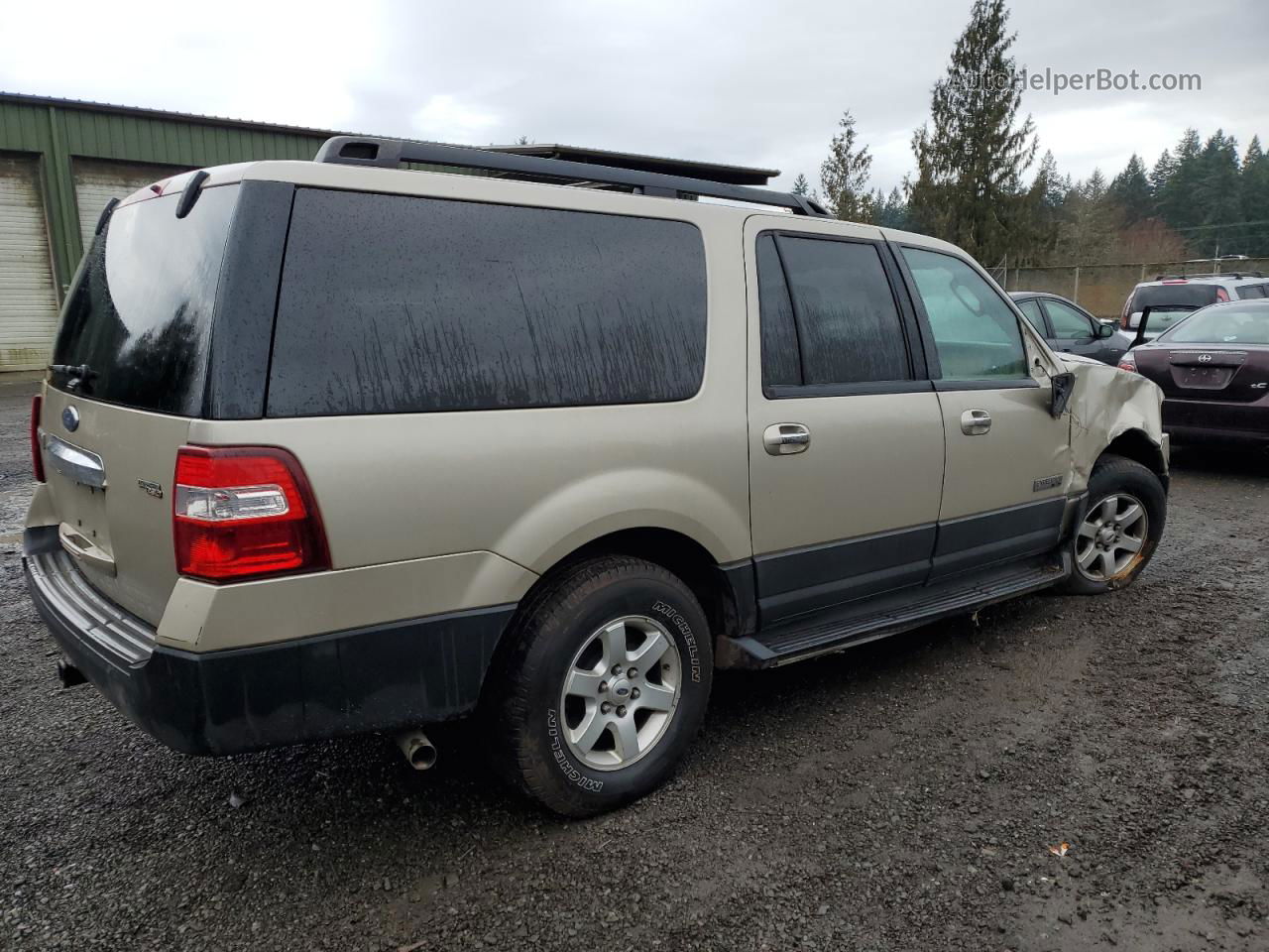 2007 Ford Expedition El Xlt Tan vin: 1FMFK16507LA19813