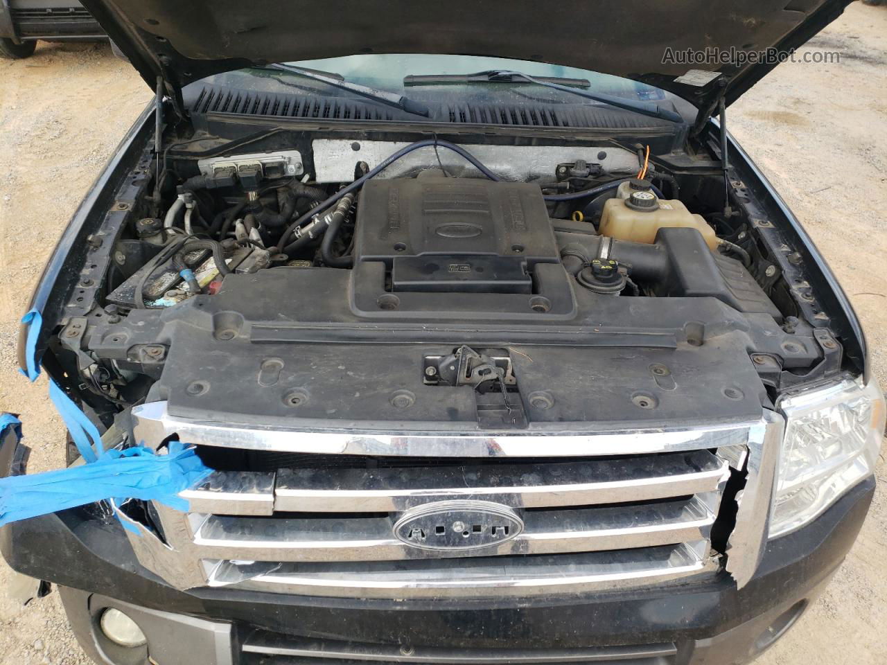 2007 Ford Expedition El Xlt Black vin: 1FMFK16517LA80281