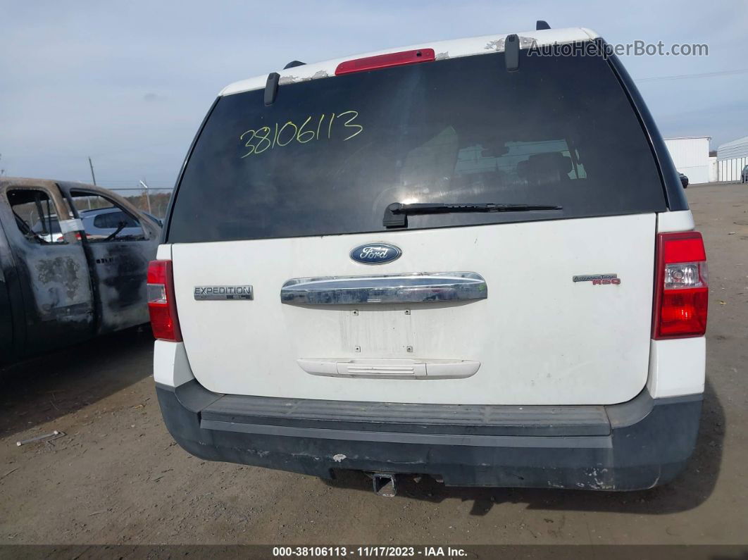 2007 Ford Expedition El Xlt White vin: 1FMFK16527LA17304