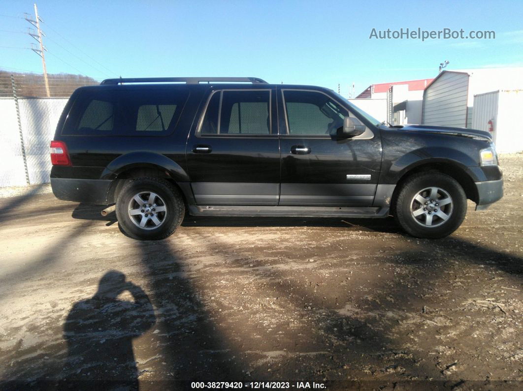 2007 Ford Expedition El Xlt Black vin: 1FMFK16557LA16731