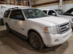 2008 Ford Expedition El Xlt Белый vin: 1FMFK16558LA36320