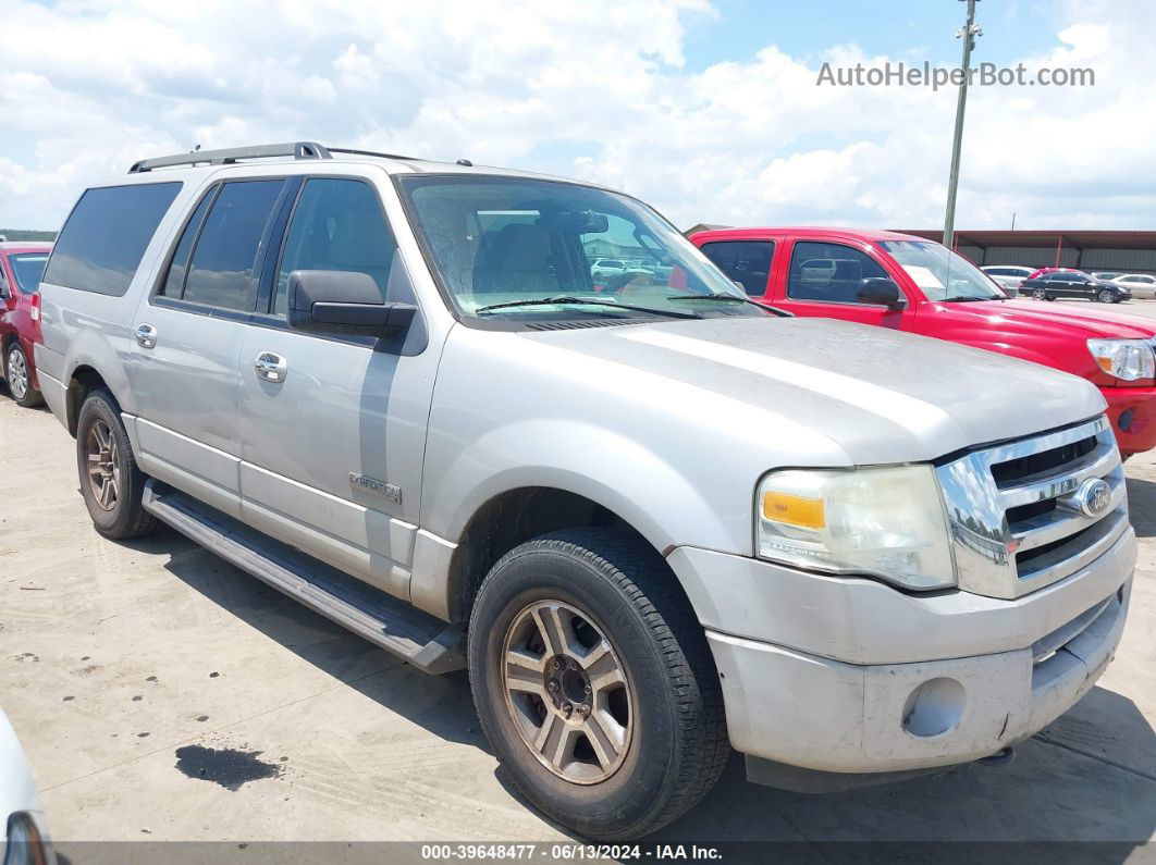 2007 Ford Expedition El Xlt Silver vin: 1FMFK16577LA26726