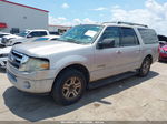 2007 Ford Expedition El Xlt Silver vin: 1FMFK16577LA26726