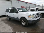 2007 Ford Expedition El Xlt White vin: 1FMFK16587LA83887