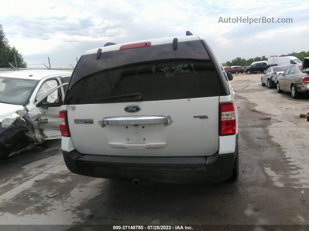 2007 Ford Expedition El Xlt White vin: 1FMFK16587LA83887