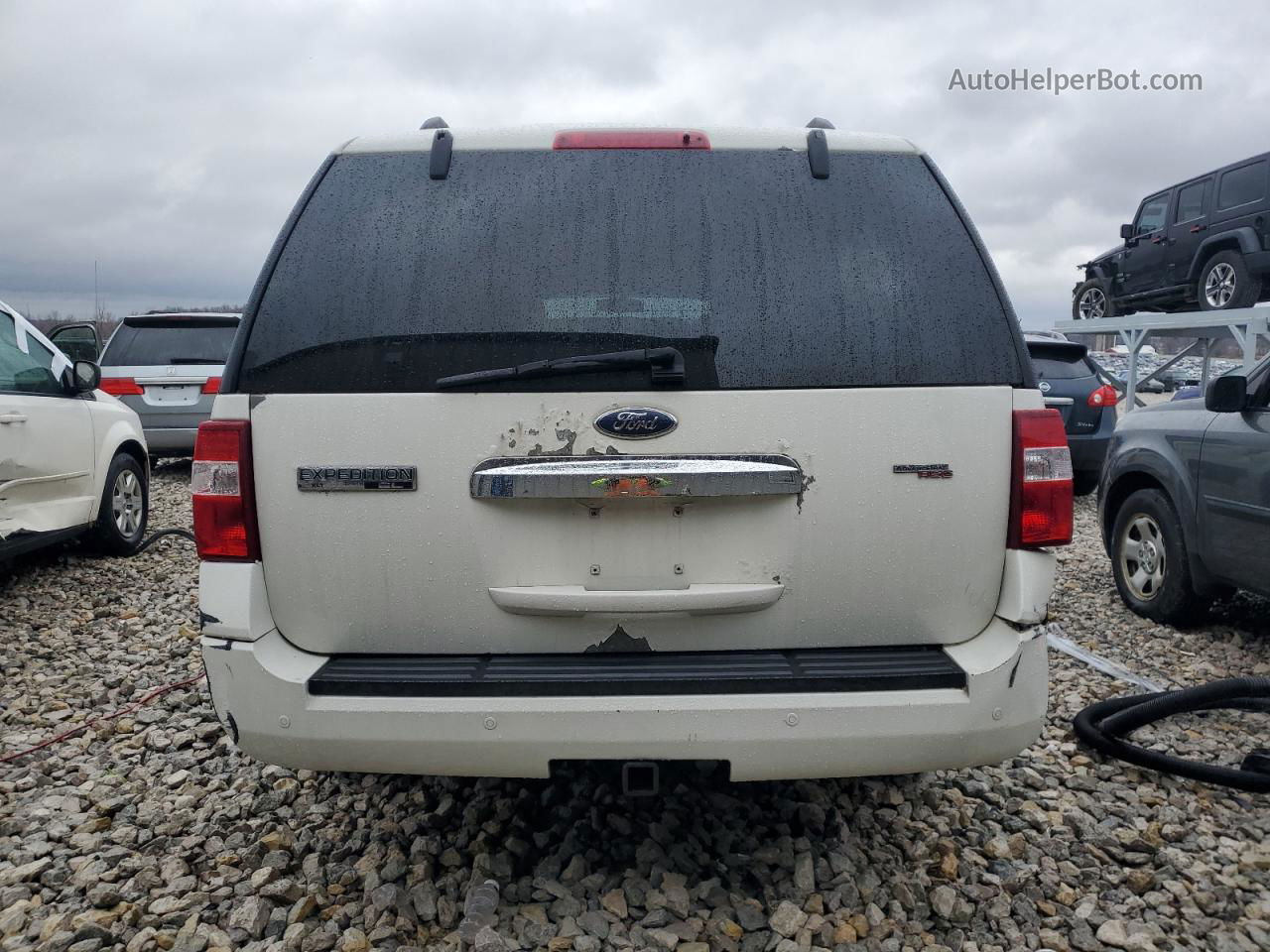 2008 Ford Expedition El Xlt Белый vin: 1FMFK16588LA18118