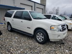 2008 Ford Expedition El Xlt White vin: 1FMFK16588LA18118