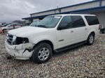 2008 Ford Expedition El Xlt White vin: 1FMFK16588LA18118