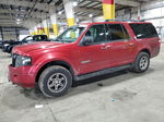 2008 Ford Expedition El Xlt Red vin: 1FMFK16588LA62345