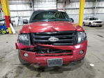 2008 Ford Expedition El Xlt Red vin: 1FMFK16588LA62345