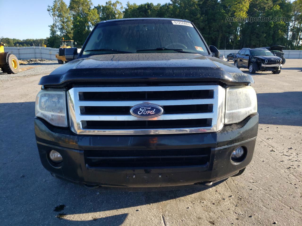 2008 Ford Expedition El Xlt Black vin: 1FMFK16588LA75483