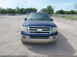 2007 Ford Expedition El Eddie Bauer Dark Blue vin: 1FMFK17517LA02100