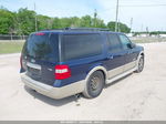 2007 Ford Expedition El Eddie Bauer Dark Blue vin: 1FMFK17517LA02100