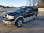 2007 Ford Expedition El Eddie Bauer Black vin: 1FMFK17517LA14571