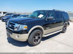 2007 Ford Expedition El Eddie Bauer Black vin: 1FMFK17527LA30536