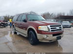 2007 Ford Expedition El Eddie Bauer Maroon vin: 1FMFK17527LA31590