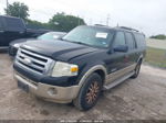 2007 Ford Expedition El Eddie Bauer Black vin: 1FMFK17557LA73834