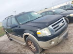 2007 Ford Expedition El Eddie Bauer Black vin: 1FMFK17557LA73834