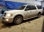 2007 Ford Expedition El Eddie Bauer White vin: 1FMFK17567LA69470