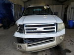 2007 Ford Expedition El Eddie Bauer White vin: 1FMFK17567LA69470