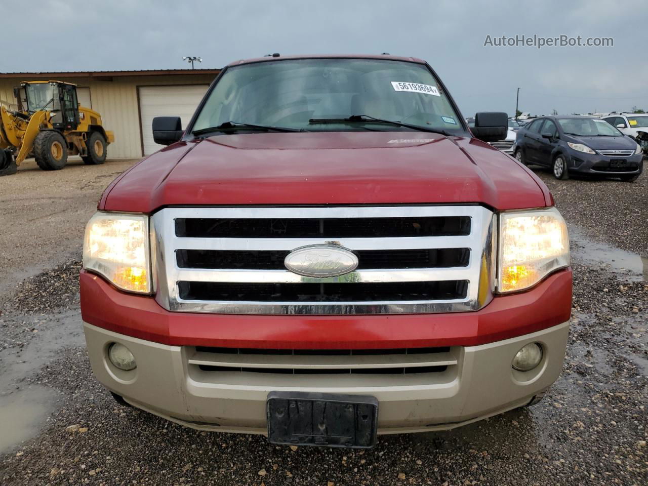 2007 Ford Expedition El Eddie Bauer Red vin: 1FMFK17577LA81997